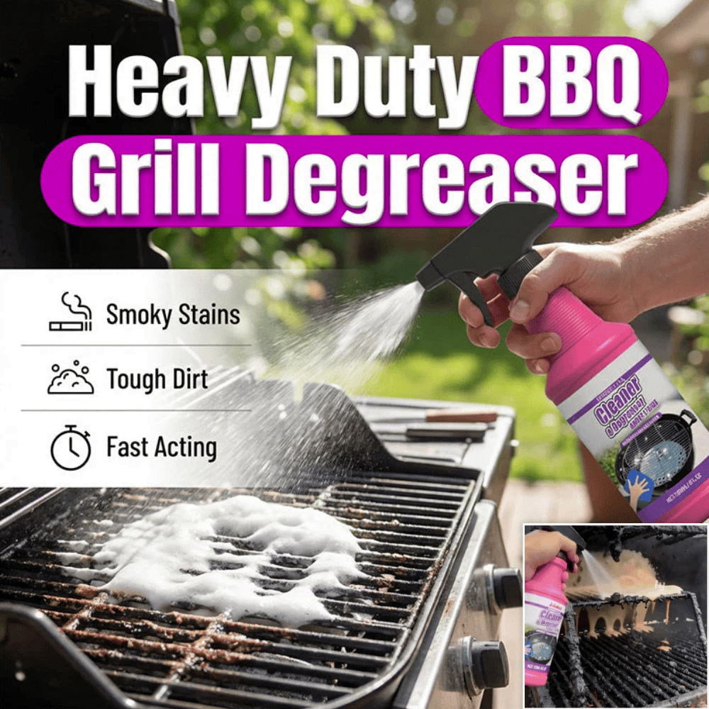 upsell Dlosyvo®  Fast-Acting Heavy-Duty Grill Degreaser Spray