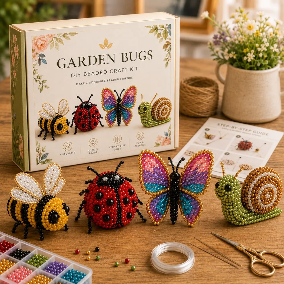 Dlosyvo® 🔥Hot Sale - 50% OFF🔥🏆Limited Time Sale 49% OFF🧵✨Petite 3D Beaded Animal Craft Kit