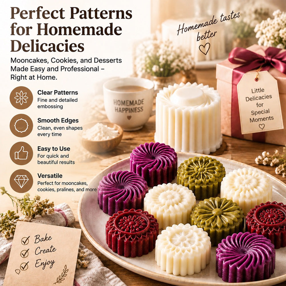 upsell🍪✨Grab Our Dual‑Ended Pastry Press Mold | Create Pro‑Level Cookies & Pastries With Zero Baking Skills, Kids‑Friendly for DIY Baking, Homemade Gift‑Making & Space‑Saving Stress‑Free Festive Snack Prep