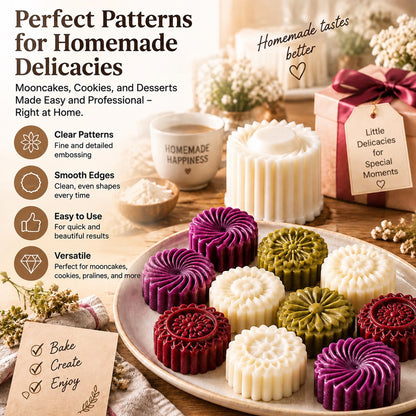 upsell🍪✨Grab Our Dual‑Ended Pastry Press Mold | Create Pro‑Level Cookies & Pastries With Zero Baking Skills, Kids‑Friendly for DIY Baking, Homemade Gift‑Making & Space‑Saving Stress‑Free Festive Snack Prep