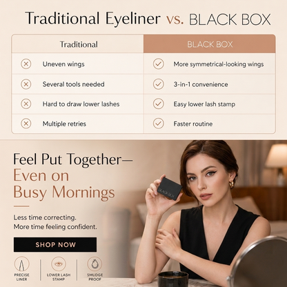 🔥2026 New Arrival🔥3-in-1 Eyeliner and Lower Lash Stamp Kit  Dlosyvo ®