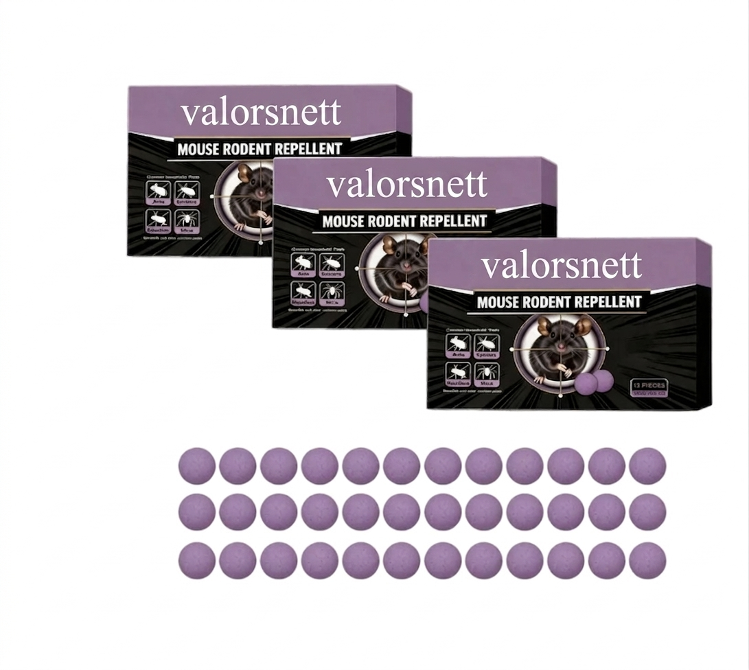 🐭 12-Pack Rodent Repellent Balls, Effective Pest Control Solution