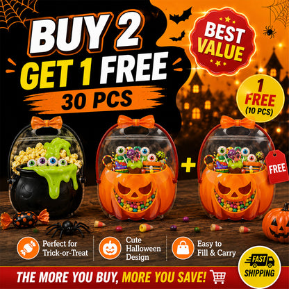 🎃 Unique Halloween Design| Goodie Bags Plastic Candy Bag perfect for candy, gifts, and creative packaging.