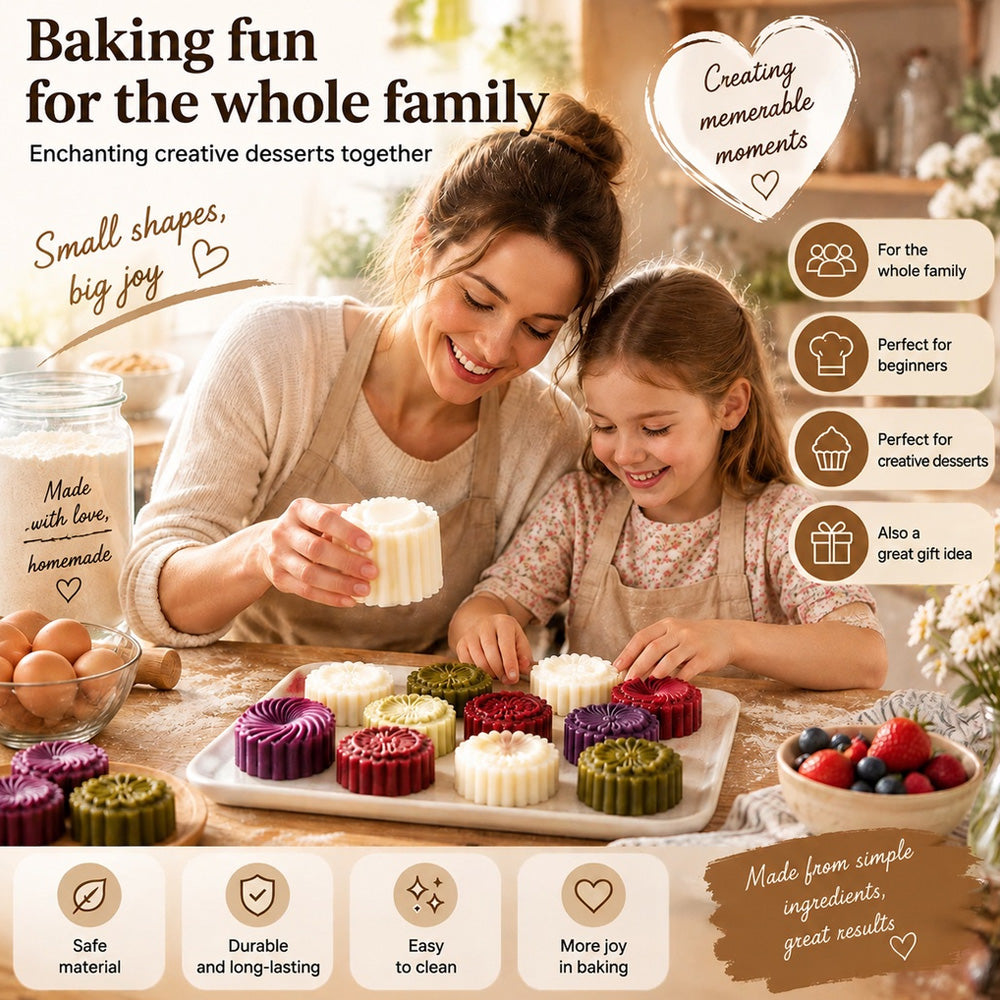 upsell🍪✨Grab Our Dual‑Ended Pastry Press Mold | Create Pro‑Level Cookies & Pastries With Zero Baking Skills, Kids‑Friendly for DIY Baking, Homemade Gift‑Making & Space‑Saving Stress‑Free Festive Snack Prep