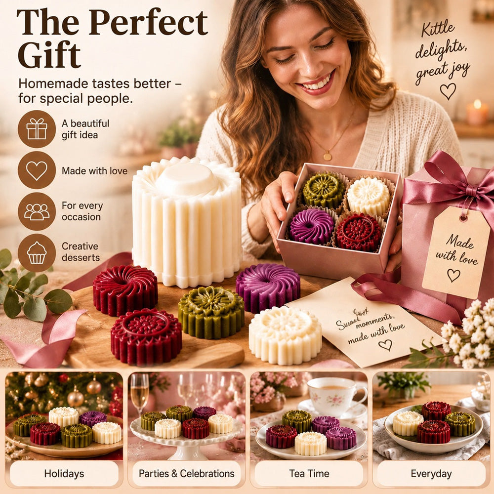 upsell🍪✨Grab Our Dual‑Ended Pastry Press Mold | Create Pro‑Level Cookies & Pastries With Zero Baking Skills, Kids‑Friendly for DIY Baking, Homemade Gift‑Making & Space‑Saving Stress‑Free Festive Snack Prep