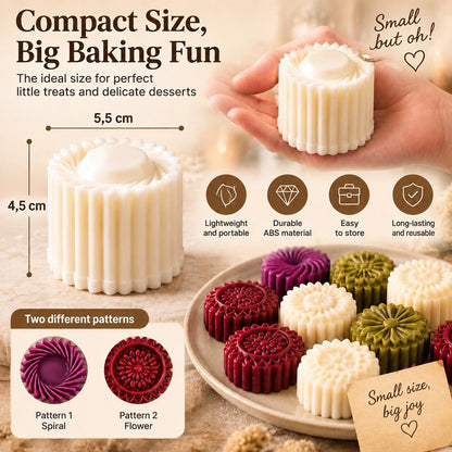 upsell🍪✨Grab Our Dual‑Ended Pastry Press Mold | Create Pro‑Level Cookies & Pastries With Zero Baking Skills, Kids‑Friendly for DIY Baking, Homemade Gift‑Making & Space‑Saving Stress‑Free Festive Snack Prep