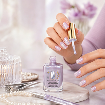 💅 40% OFF !! ⏰ Lilac Glossy Nail Strengthener – Strengthen Weak Nails & Restore Natural Shine — Dlosyvo®