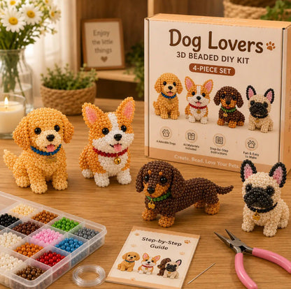Dlosyvo® 🔥Hot Sale - 50% OFF🔥🏆Limited Time Sale 49% OFF🧵✨Petite 3D Beaded Animal Craft Kit