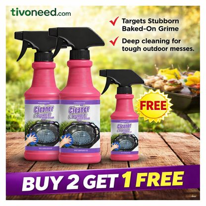upsell Dlosyvo®  Fast-Acting Heavy-Duty Grill Degreaser Spray