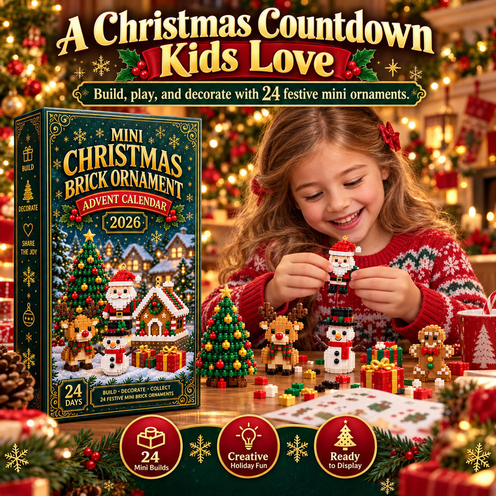 ⏳ LAST CHANCE: Save 49% on the 24-Day Christmas Advent Calendar |🎄 Build 24 Unique Mini Ornaments — One New Surprise Every Day!