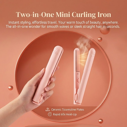Dlosyvo® ⏳2-in-1 Mini Curling Iron