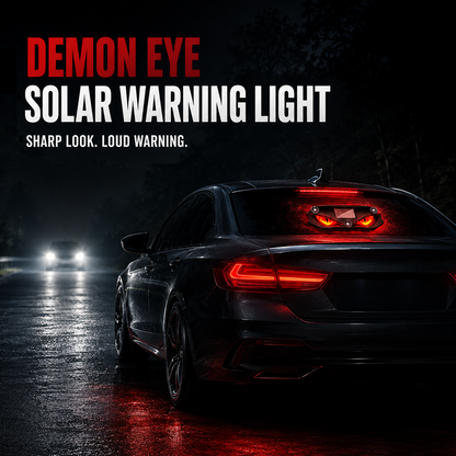 🚗🔆 Solar-Powered LED Car Warning Light – 50% OFF! Solar-powered, weatherproof, automatic activation at dark – for more safety on the roadside. 🔥🛡️ Dlosyvo®