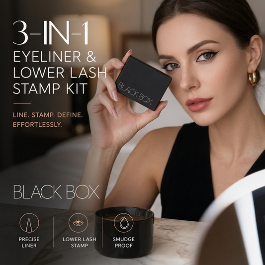 🔥2026 New Arrival🔥3-in-1 Eyeliner and Lower Lash Stamp Kit  Dlosyvo ®