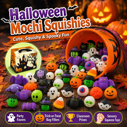 🎃Unbelievable Low Prices👻Halloween Squishy Set – Little Surprises for the Whole Party!