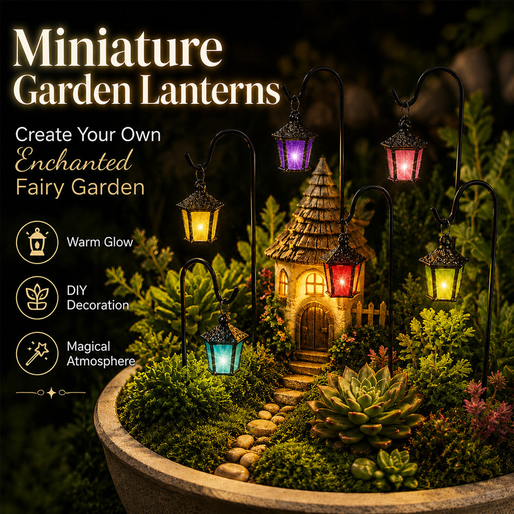 🌿 Glow-in-the-Dark Plant Stakes – 7 colors, premium resin, sturdy iron hooks – magical garden decor. 🌙