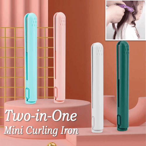 Dlosyvo® ⏳2-in-1 Mini Curling Iron