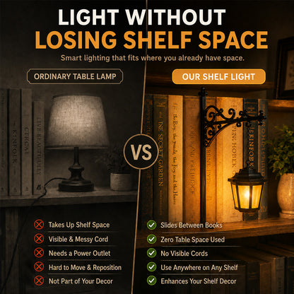 🎃Shockingly Low Price| Ghost Library Lantern – Cozy LED Reading Lamp:The Coziest Thing on the Internet Right Now.