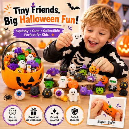 🎃Unbelievable Low Prices👻Halloween Squishy Set – Little Surprises for the Whole Party!