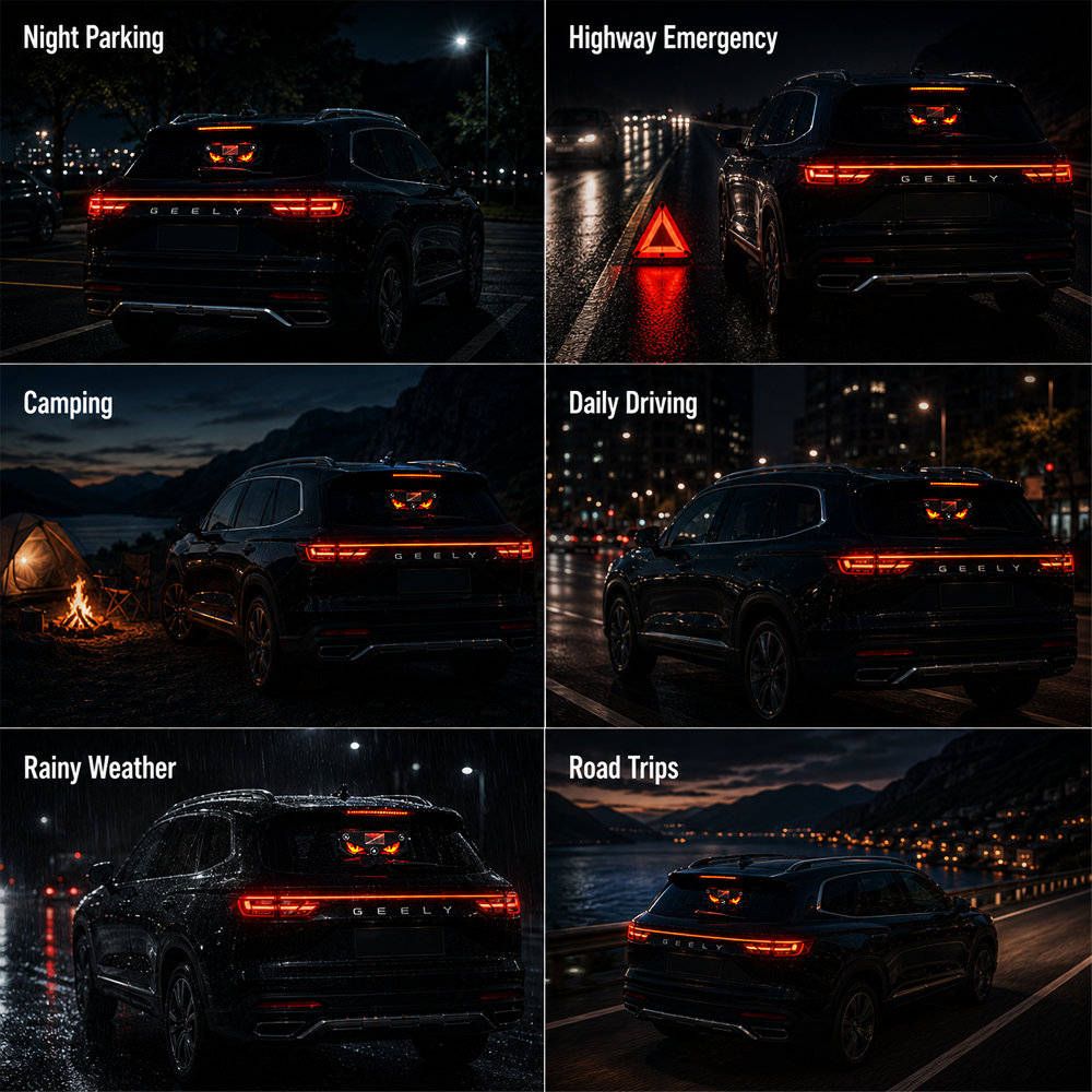 🚗🔆 Solar-Powered LED Car Warning Light – 50% OFF! Solar-powered, weatherproof, automatic activation at dark – for more safety on the roadside. 🔥🛡️ Dlosyvo®