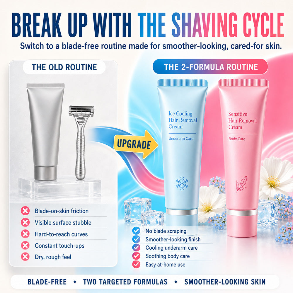 upsell Dlosyvo® Professional Hair Removal Cream|Convenient At‑Home Hair Removal for Sensitive Zones, Skip Razors & Painful Waxing