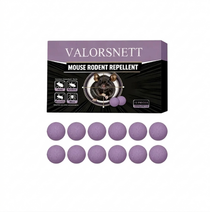 🐭 12-Pack Rodent Repellent Balls, Effective Pest Control Solution