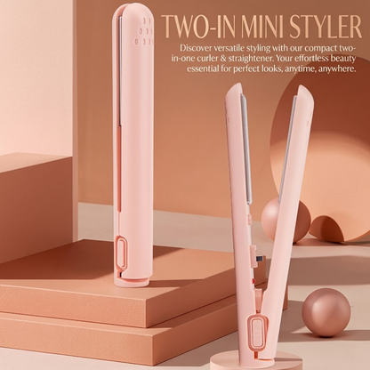 Dlosyvo® ⏳2-in-1 Mini Curling Iron