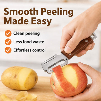 upsell🥕 2-in-1 Multifunctional Vegetable Peeler Set | Peel, Slice & Julienne