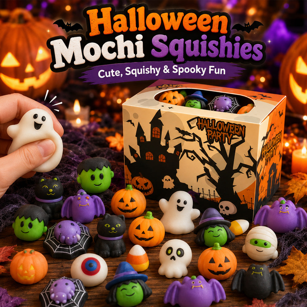🎃Unbelievable Low Prices👻Halloween Squishy Set – Little Surprises for the Whole Party!