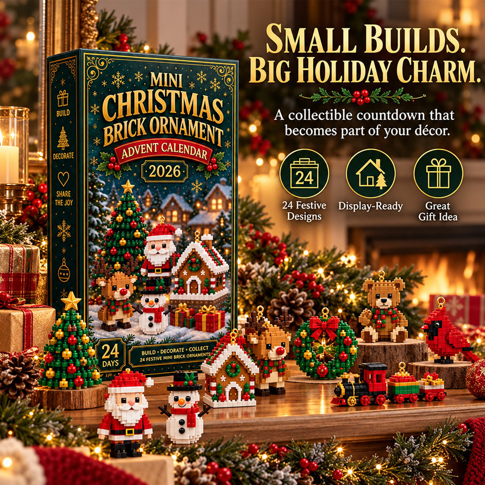 ⏳ LAST CHANCE: Save 49% on the 24-Day Christmas Advent Calendar |🎄 Build 24 Unique Mini Ornaments — One New Surprise Every Day!