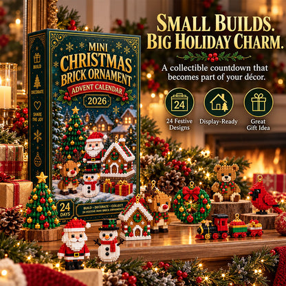 ⏳ LAST CHANCE: Save 49% on the 24-Day Christmas Advent Calendar |🎄 Build 24 Unique Mini Ornaments — One New Surprise Every Day!