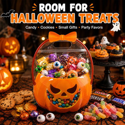 🎃 Unique Halloween Design| Goodie Bags Plastic Candy Bag perfect for candy, gifts, and creative packaging.