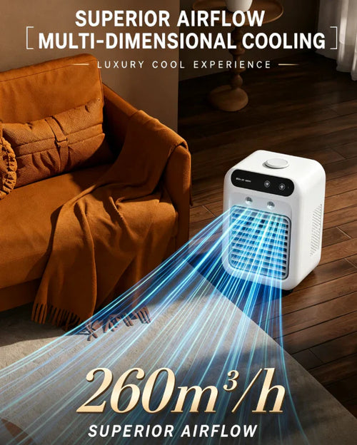 Dlosyvo® 🌬️Hot Sale - 40% OFF🔥Portable 3-in-1 Quiet Fan Air Conditioner✅Factory Direct Sales⌛Limited Quantity💥Best Price