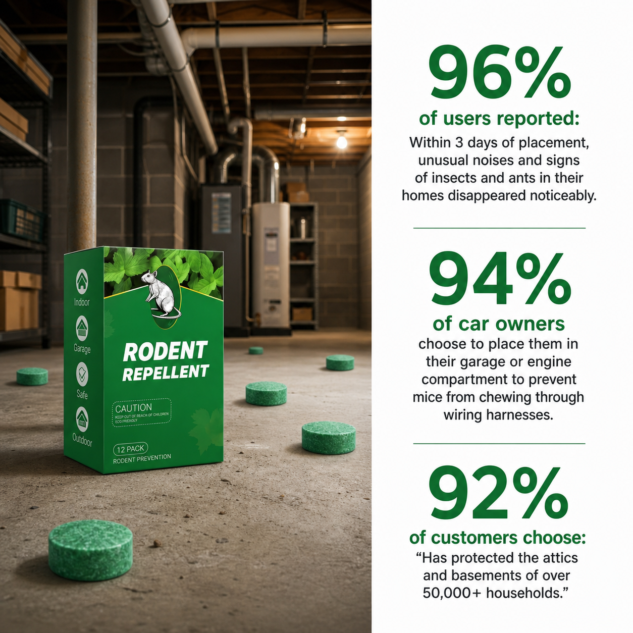 Dlosyvo® 🥳2026 HOT SALE🥳💞50K+ SOLD!🏠🛡️ 40% OFF! All‑Pest Repellent – Safe for pets & wildlife. No poisons, just effective. Use indoors & out. 🐾