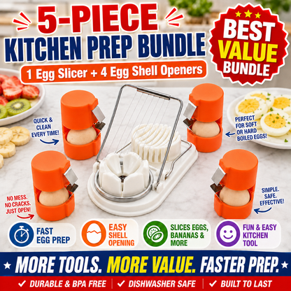 🔥🔥🔥Limited-time 😮‍💨 Buy 1 Get 1 Free ！！！🍳 Quick Egg Cracker Tool – Open Hundreds Of Eggs Faster & Cleaner 🔥