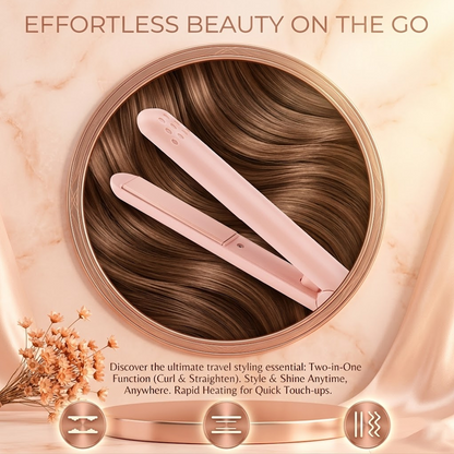 Dlosyvo® ⏳2-in-1 Mini Curling Iron