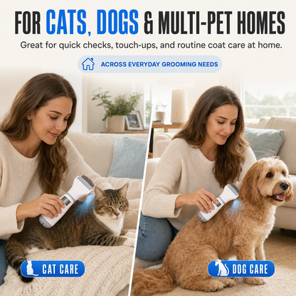 Electric Flea Comb for Pets 🛡️✨Dlosyvo®