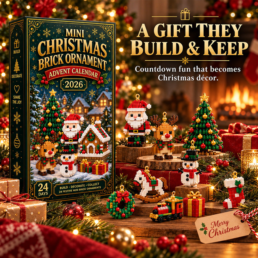 ⏳ LAST CHANCE: Save 49% on the 24-Day Christmas Advent Calendar |🎄 Build 24 Unique Mini Ornaments — One New Surprise Every Day!