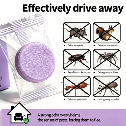 🐭 12-Pack Rodent Repellent Balls, Effective Pest Control Solution