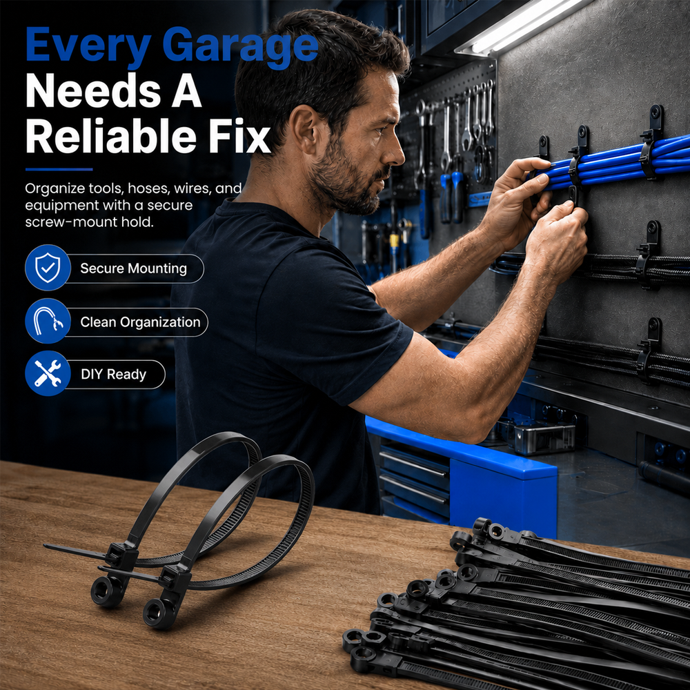 ✂️ LIMITED-TIME 50% OFF! ! Car Body Fastener Zip Ties – UV Resistant Replacement for Screws & Clips  Dlosyvo®