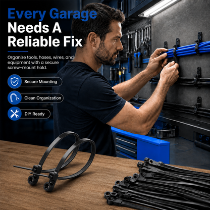 ✂️ LIMITED-TIME 50% OFF! ! Car Body Fastener Zip Ties – UV Resistant Replacement for Screws & Clips  Dlosyvo®