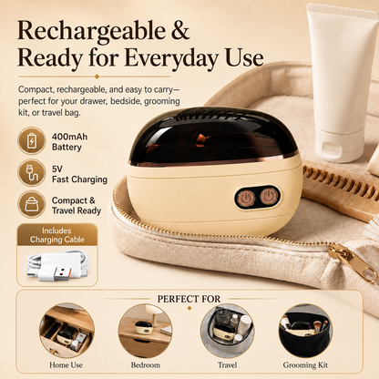 upsell ✂️ LIMITED-TIME 50% OFF! 2-in-1 Smart Electric Nail Clipper & Polisher – Anti-Pinch Safety & LED Light 💅