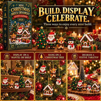 ⏳ LAST CHANCE: Save 49% on the 24-Day Christmas Advent Calendar |🎄 Build 24 Unique Mini Ornaments — One New Surprise Every Day!