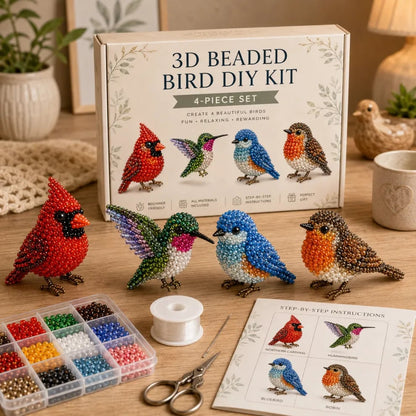 Dlosyvo® 🔥Hot Sale - 50% OFF🔥🏆Limited Time Sale 49% OFF🧵✨Petite 3D Beaded Animal Craft Kit