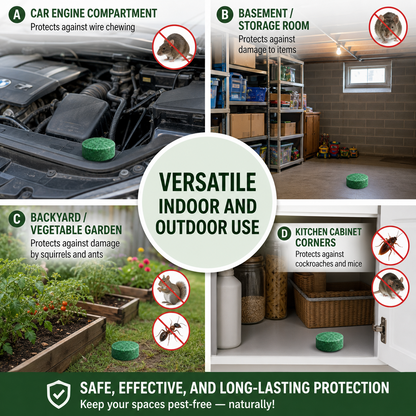 Dlosyvo® 🥳2026 HOT SALE🥳💞50K+ SOLD!🏠🛡️ 40% OFF! All‑Pest Repellent – Safe for pets & wildlife. No poisons, just effective. Use indoors & out. 🐾