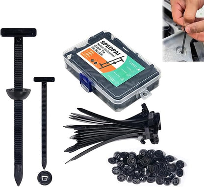 ✂️ LIMITED-TIME 50% OFF! ! Car Body Fastener Zip Ties – UV Resistant Replacement for Screws & Clips  Dlosyvo®