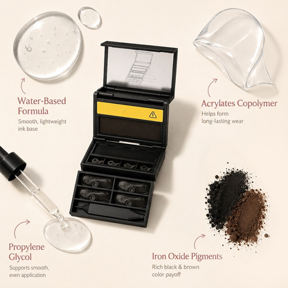 🔥2026 New Arrival🔥3-in-1 Eyeliner and Lower Lash Stamp Kit  Dlosyvo ®