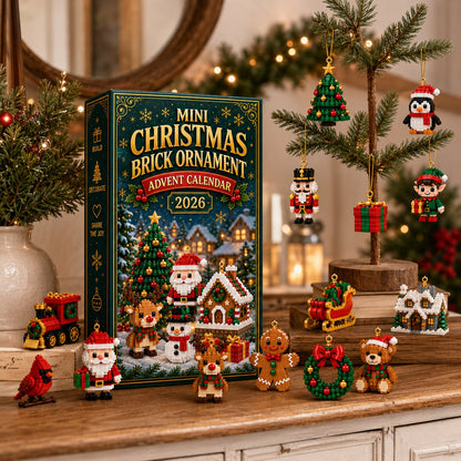 ⏳ LAST CHANCE: Save 49% on the 24-Day Christmas Advent Calendar |🎄 Build 24 Unique Mini Ornaments — One New Surprise Every Day!