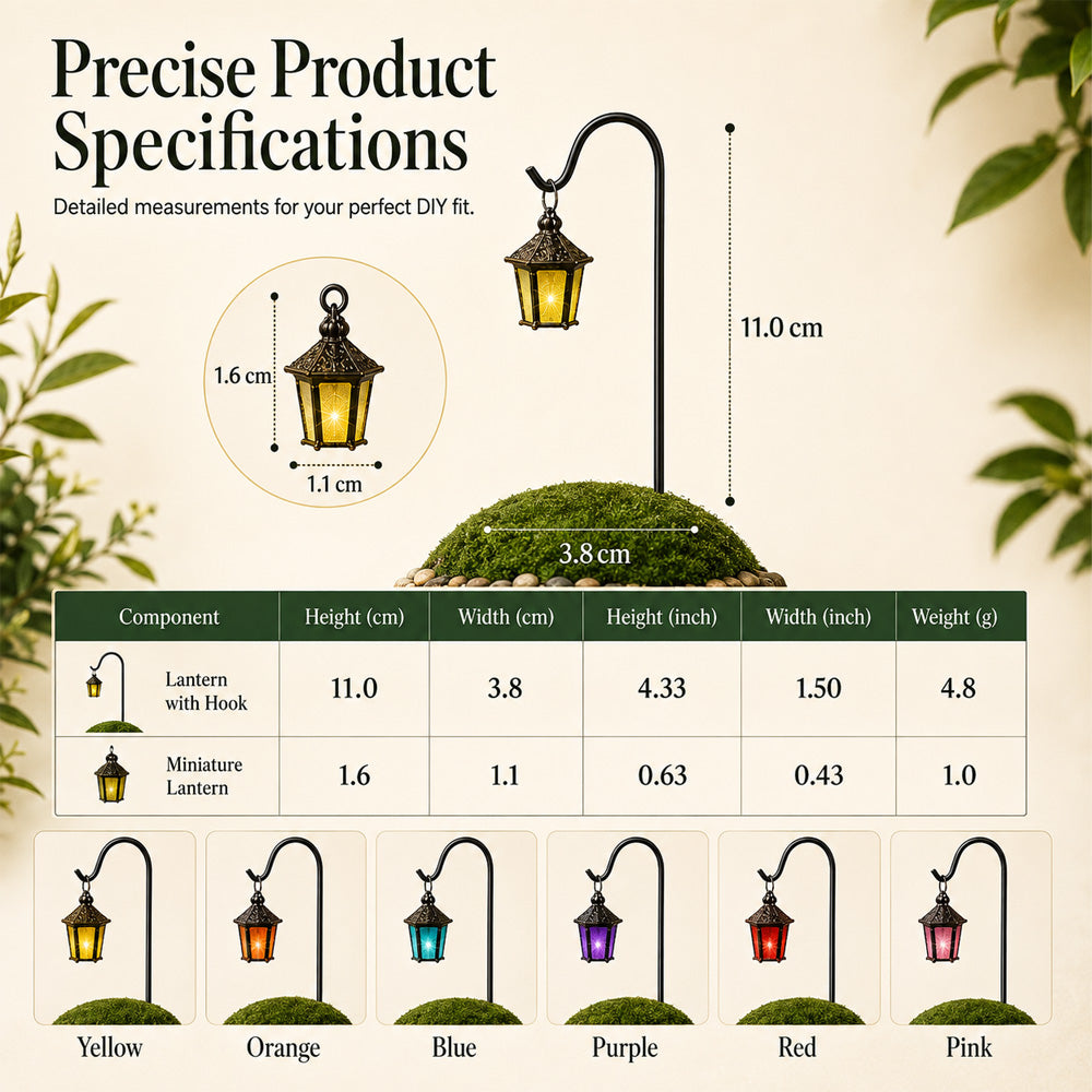 🌿 Glow-in-the-Dark Plant Stakes – 7 colors, premium resin, sturdy iron hooks – magical garden decor. 🌙