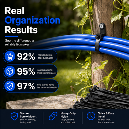 ✂️ LIMITED-TIME 50% OFF! ! Car Body Fastener Zip Ties – UV Resistant Replacement for Screws & Clips  Dlosyvo®