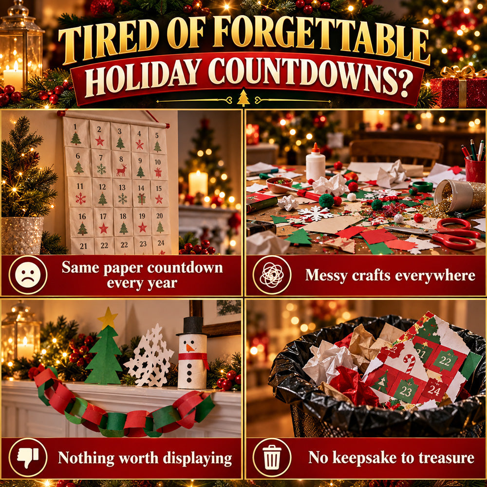 ⏳ LAST CHANCE: Save 49% on the 24-Day Christmas Advent Calendar |🎄 Build 24 Unique Mini Ornaments — One New Surprise Every Day!